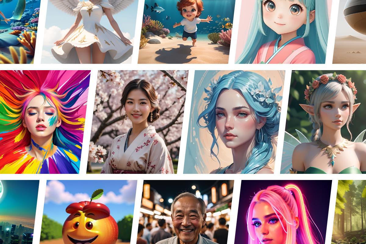 免費AI繪圖網站 MyEdit AI 繪圖範例